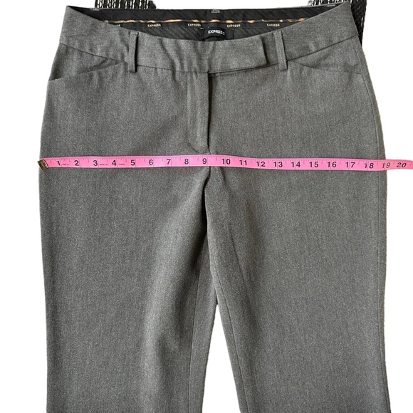 Express Editor Wide Leg Trouser Business Wear Pant Suit in Grey Size:‎ 6 - Picture 7 of 9